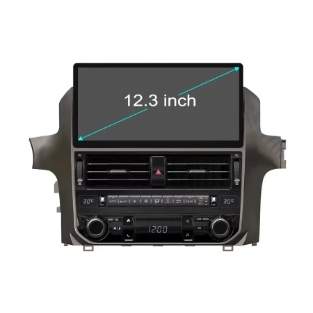 Магнитола для Lexus GX460 2009-2019 Carmedia BNR-16GXMEG12 Android 13, 8ГБ-128ГБ, SIM-слот, CarPlay 