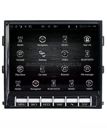 Carmedia ZF-8006-DSP штатная магнитола для Porsche Cayenne 958 2010-2016 на Android 9 с 4GB, DSP