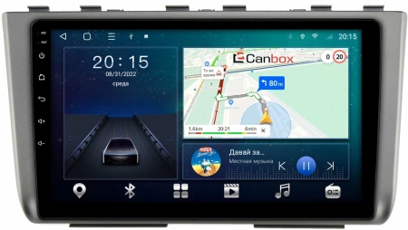 Штатная магнитола Canbox L-Line 4170-10-HY247T для Hyundai Creta 2 2021-2024 (темно-серая) на Android 10 (4G-SIM, 2/32, TS18, DSP, QLed)