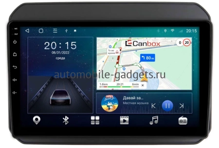 Suzuki Ignis 3 2016-2024 (матовая, Тип 1) Canbox L-Line 4169-9168 на Android 10 (4G-SIM, 2/32, TS18, DSP, QLed)
