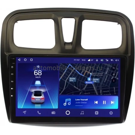 Штатное головное устройство Renault Logan 2, Sandero 2 (Stepway) 2012-2022 Teyes CC2L PLUS 1/16 10 дюймов RM-1090 на Android 8.1 (DSP, IPS, AHD)