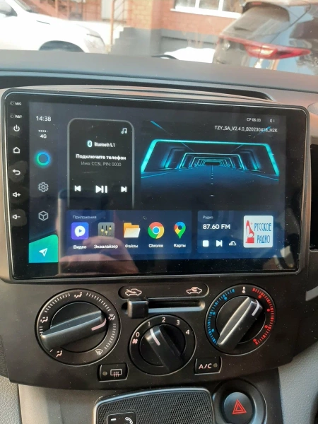 Штатное головное устройство Nissan NV200 2009-2024 (чёрная) Teyes CC3L WIFI 2/32 9 дюймов RM-9-0391 на Android 8.1 (DSP, IPS, AHD)