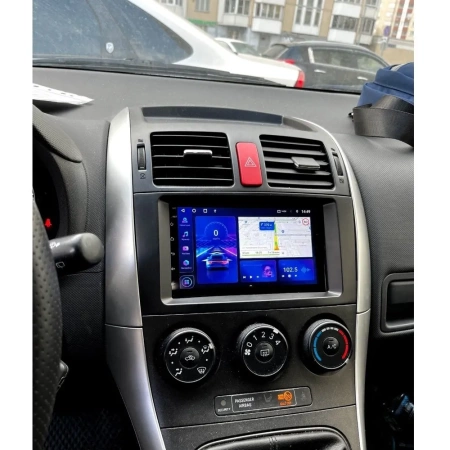 Магнитола в штатное место 2 din Toyota Auris 2006-2012 Canbox Logic-i3 5732-RP-TYAU15XB-176 на Android 11 (4G-SIM, 8/256, DSP, QLed, 360) (173х98)