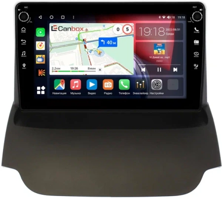 Штатная магнитола Ford Ecosport 2014-2018 Canbox M-Line 7801-9176 на Android 10 (4G-SIM, 2/32, DSP, IPS) С крутилками