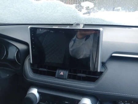 Штатная магнитола Toyota RAV4 5 (XA50) 2018-2024, Wildlander 2020-2025 (левый руль) Canbox EVO 2K 5830-1097 на Android 14 (4G-SIM, 12/256, DSP, QLed, AI, 360)