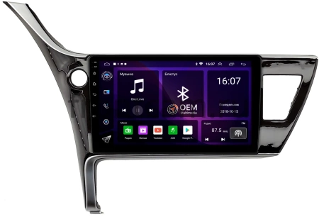 Toyota Corolla (E160, E170) 2015-2024 (тип 2, для авто без камеры) Canbox RS10-1265 1.5/32 на Android 10 (IPS, DSP, CarPlay)