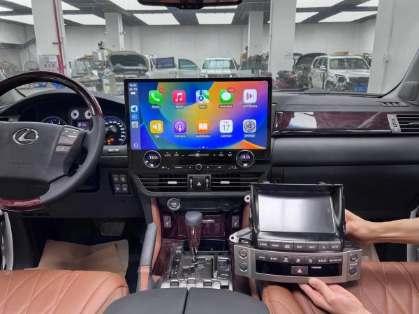 Carmedia ZF-3037-GE штатная магнитола для Lexus LX570 (2007-2015) на Android 13 c 8GB, DSP, 4G