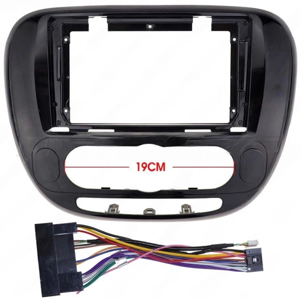 Carmedia SF-9740-AB-MKD-9509-2K-12256-D7 штатная магнитола для Kia Soul 2014-2018 (кондиционер) на Android 13 c 12GB, DSP, 4G