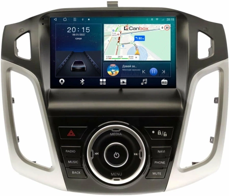 Ford Focus 3 2011-2019 (тип 3) Canbox M-Line 4544-9-815 на Android 10 (4G-SIM, 2/32, DSP, QLed)