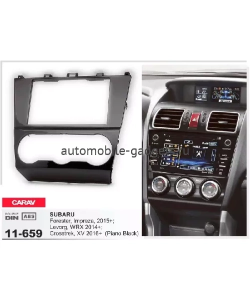Переходная рамка CARAV 11-659 SUBARU Forester / Impreza / Levorg / WRX / Crosstrek / XV (2014-2016+)