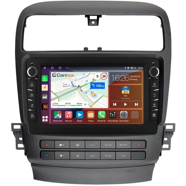 Honda Inspire 4 2003-2007 (для авто с монитором) Canbox M-Line 7831-9-0124 на Android 10 (4G-SIM, 2/32, DSP, IPS) С крутилками