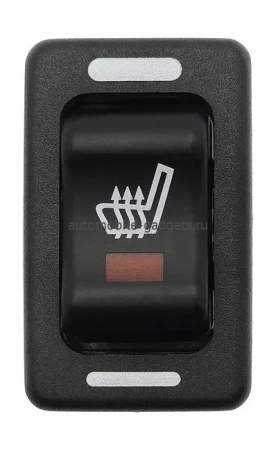 Комплект подогрева одного сидения с прямоугольной кнопкой Ksize ZG2