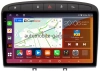 Штатная магнитола Peugeot 308, 408, RCZ 2007-2022 Canbox H-Line 2K 4180-9120 на Android 10 (4G-SIM, 4/32, DSP, QLed) (черный глянец, Тип 1)