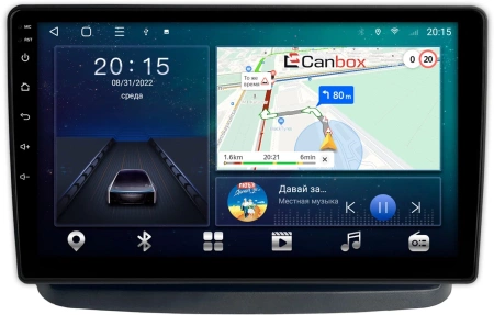 Штатная магнитола Canbox L-Line 4170-10-059 для Fiat Doblo 2000-2015 на Android 10 (4G-SIM, 2/32, TS18, DSP, QLed)
