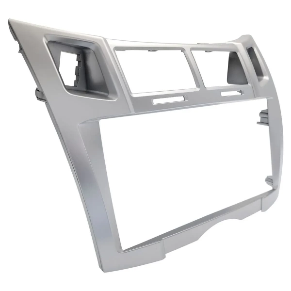 Штатная магнитола Canbox EVO 2K 5816-9-0675 для Toyota Vitz 2 (XP90), Yaris 2 2005-2012 (серебряная, Тип 2) на Android 14 (4G-SIM, 8/256, DSP, QLed, AI, 360)