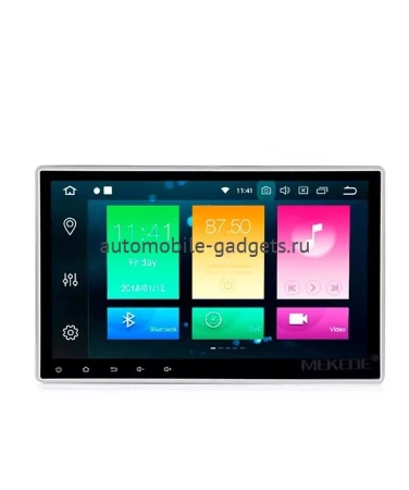 Carmedia MKD-980-P6-8 2DIN магнитола с экраном 10 дюймов DVD-приводом на Android 10 с 4Gb оперативной памяти и DSP процессором
