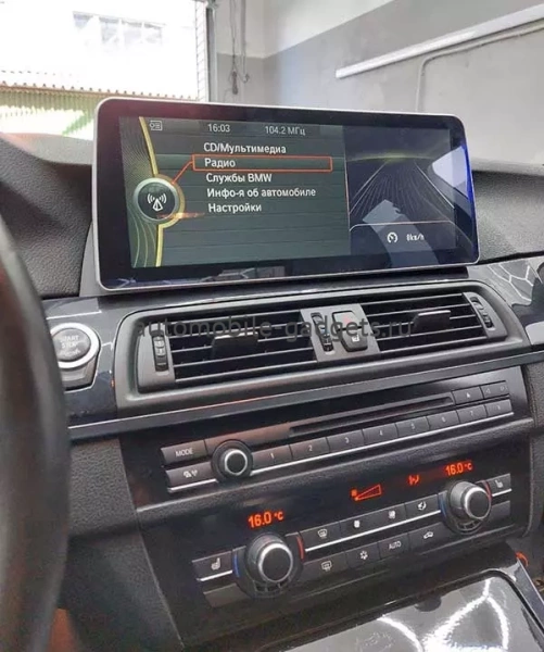 Radiola RDL-1278 Штатная магнитола для BMW 5-серия F10 2010-2013 (CIC) на Android 12 c 8GB, 4G