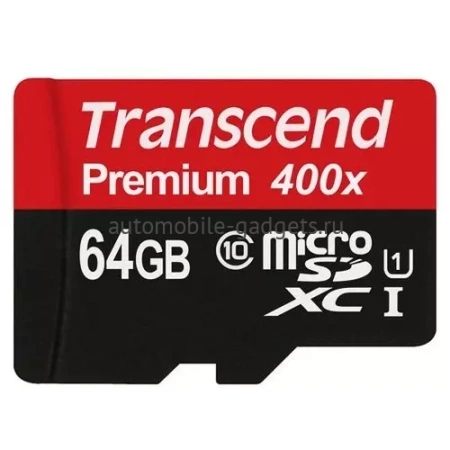 TRANSCEND PREMIUM 64GB UHS-I (400X)