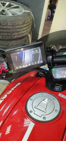 Двухканальный видеорегистратор AVS305DVR для мотоцикла с функцией CarPlay