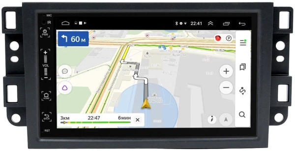 Магнитола в штатное место 2 din Daewoo Winstorm 2006-2011 Canbox 2/32 на Android 10 (GT5510-RP-CVLV-58)