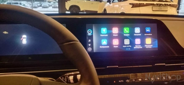 NAVIPILOT CarPlay Box ULTRA 8/128GB SIM Блок расширения функций для штатной мультимедиа Omoda C5 2022+ на Android 12