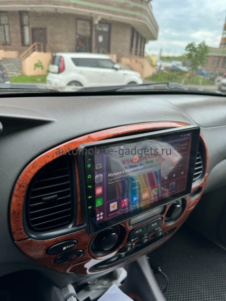 Штатная магнитола Toyota Sequoia 2000-2007 (100*200mm, матовая) Canbox M-Line 4544-9-1150 на Android 10 (4G-SIM, 2/32, DSP, QLed)