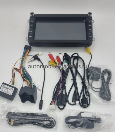 Carmedia MKD-8019-S10 штатная магнитола для Volkswagen, Skoda, Seat на Android 12 с 4Gb, DSP, 4G