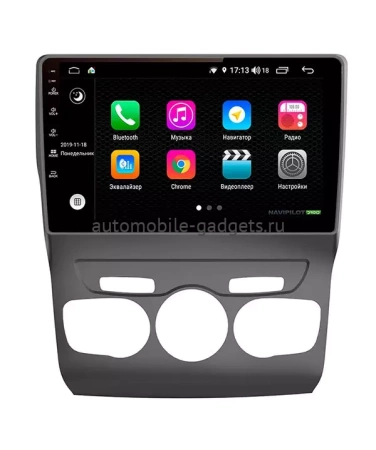 NaviPilot DROID10 ULTRA MAX 360 штатная магнитола для Citroen C4 2010-2016 на Android 10 с 8Gb, DSP, 4G