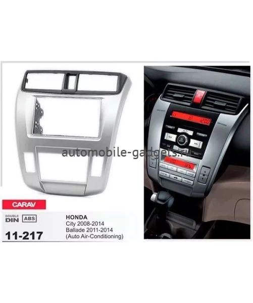 Переходная рамка CARAV 11-217  HONDA City 2008-2014  Ballade 2011-2014 /  только для а/м с климат-контролем