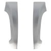 Штатная магнитола Canbox EVO 2K 5814-9-0675 для Toyota Vitz 2 (XP90), Yaris 2 2005-2012 (серебряная, Тип 2) на Android 14 (4G-SIM, 4/64, DSP, QLed, AI, 360)