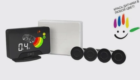 Парктроник AAALINE LCD-14 Black