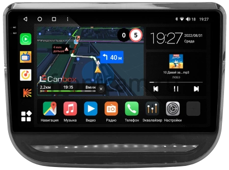 Changan CS55 2017-2023 (глянцевая) Canbox M-Line 2K 4176-10-0061 на Android 10 (4G-SIM, 2/32, DSP, QLed)