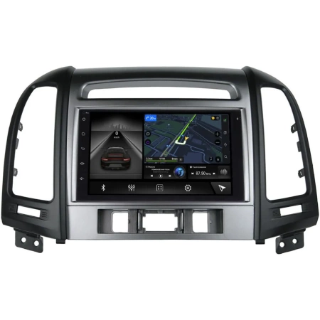 Hyundai Santa Fe II 2005-2012 (3 кнопки) Canbox L-Line 4476-RP-HDSFC-105 на Android 10 (4G-SIM, 3/32, TS18, DSP, QLed)