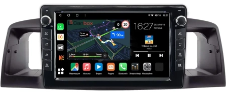 Штатная магнитола BYD F3 2005-2013 Canbox M-Line 7821-9076 на Android 10 (4G-SIM, 2/32, DSP, IPS) С крутилками
