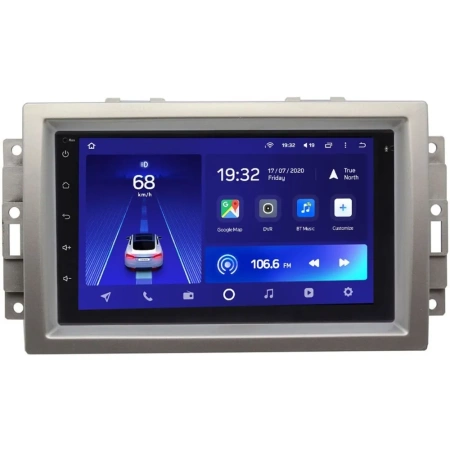Магнитола в штатное место 2 din Dodge Caliber, Charger, Durango 2, Magnum 2003-2007 (серебро) Teyes CC2L 1/16 7 дюймов RP-JPUN09S-83 на Android 8.1 (DSP, AHD)
