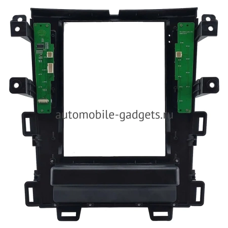 Штатное головное устройство Ford Edge 2013-2015 (коричневая) Canbox PRO-Line (Tesla style) 9.7 дюймов 4/64 7881-1312-247 на Android 13 (4G-SIM, DSP, QLed)