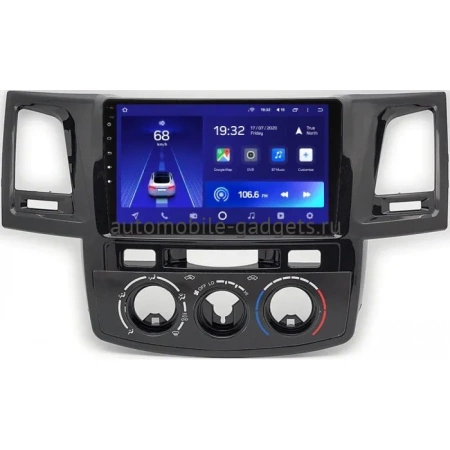 Штатное головное устройство Toyota Fortuner, Hilux 7 2004-2015 (с кондиционером или климат-контролем) Teyes X1 WIFI 2/32 9 дюймов RM-9414 на Android 8.1 (DSP, IPS, AHD)