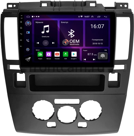 Nissan Tiida 2004-2013 (черная, авто с климат-контролем) Canbox GT9-0202 2/32 Android 10 (IPS, DSP, CarPlay)