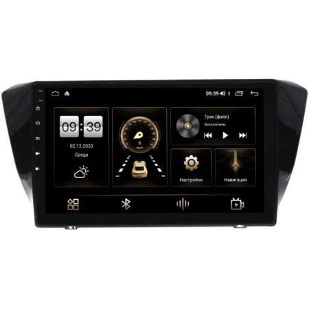 Skoda Superb 3 2015-2024 Canbox M-Line 4543-1049 на Android 10 (4G-SIM, 2/32, DSP, QLed)