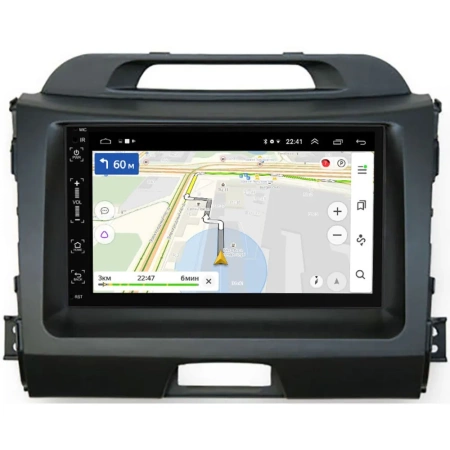Магнитола в штатное место 2 din Kia Sportage III 2010-2016 Canbox 2/16 на Android 10 (5510-RP-KISGB-52)
