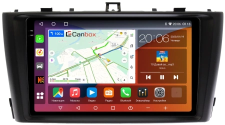 Toyota Avensis 3 2008-2015 Canbox H-Line 2K 4180-9170 на Android 10 (4G-SIM, 4/32, DSP, QLed)