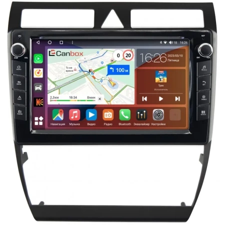 Audi A6 (C5), A6 (C5) Allroad, S6 (C5), RS6 (C5) 1997-2006 Canbox H-Line 7822-9110 Android 10 (4G-SIM, 4/32, DSP, IPS) С крутилками