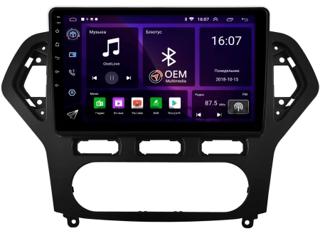 Ford Mondeo 4 2006-2010 Canbox RS10-1382 1.5/32 на Android 10 (IPS, DSP, CarPlay)