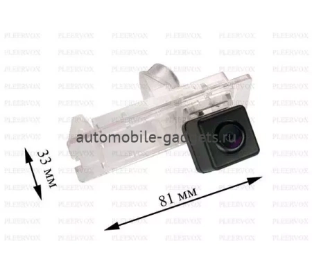 Pleervox PLV-AVG-REN02 камера заднего вида для Renault Laguna, Lattitude, Megane, Scenic, Fluence
