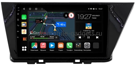 Штатная магнитола Canbox M-Line 4542-9-0742 для Kia Niro 2016-2022 (черная, глянцевая) на Android 10 (4G-SIM, 4/64, DSP, QLed)