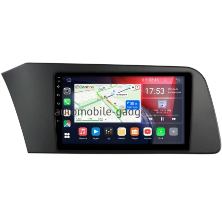 Штатная магнитола Hyundai Elantra 7 (CN7), Avante 7 2020-2024 Canbox M-Line 4544-9-1063 на Android 10 (4G-SIM, 2/32, DSP, QLed)