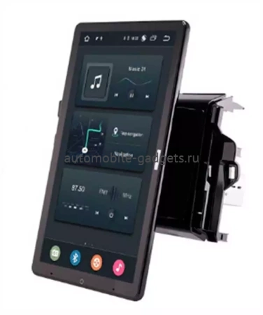 Carmedia OL-9699-2D-RLX (вертикально-поворотный экран) магнитола для Toyota Fortuner 2015+ на Android 10 с 4Гб, DSP