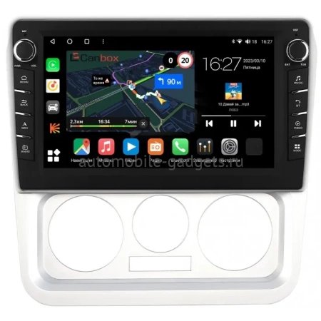 Штатная магнитола Geely CK 2008-2016 Canbox M-Line 7831-9-1237 на Android 10 (4G-SIM, 2/32, DSP, IPS) С крутилками