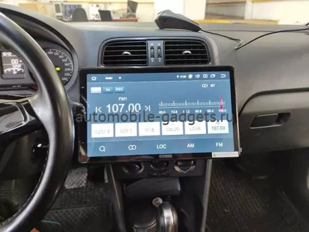 Carmedia OL-9903-2D-RLX (вертикально-поворотный экран) магнитола для Volkswagen Polo 2009+ на Android 10 с 4Гб, DSP