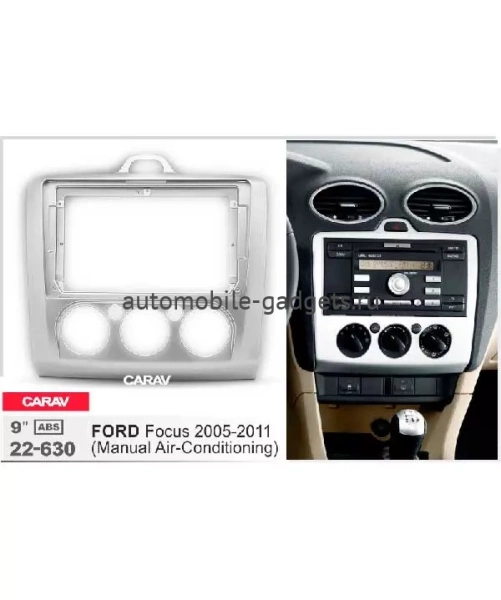 Carav 22-630 переходная рамка для установки автомагнитолы 9" в FORD Focus 2005-2011